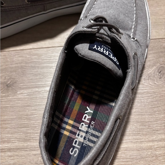 Sperry Men\'s Gray Boat Shoes